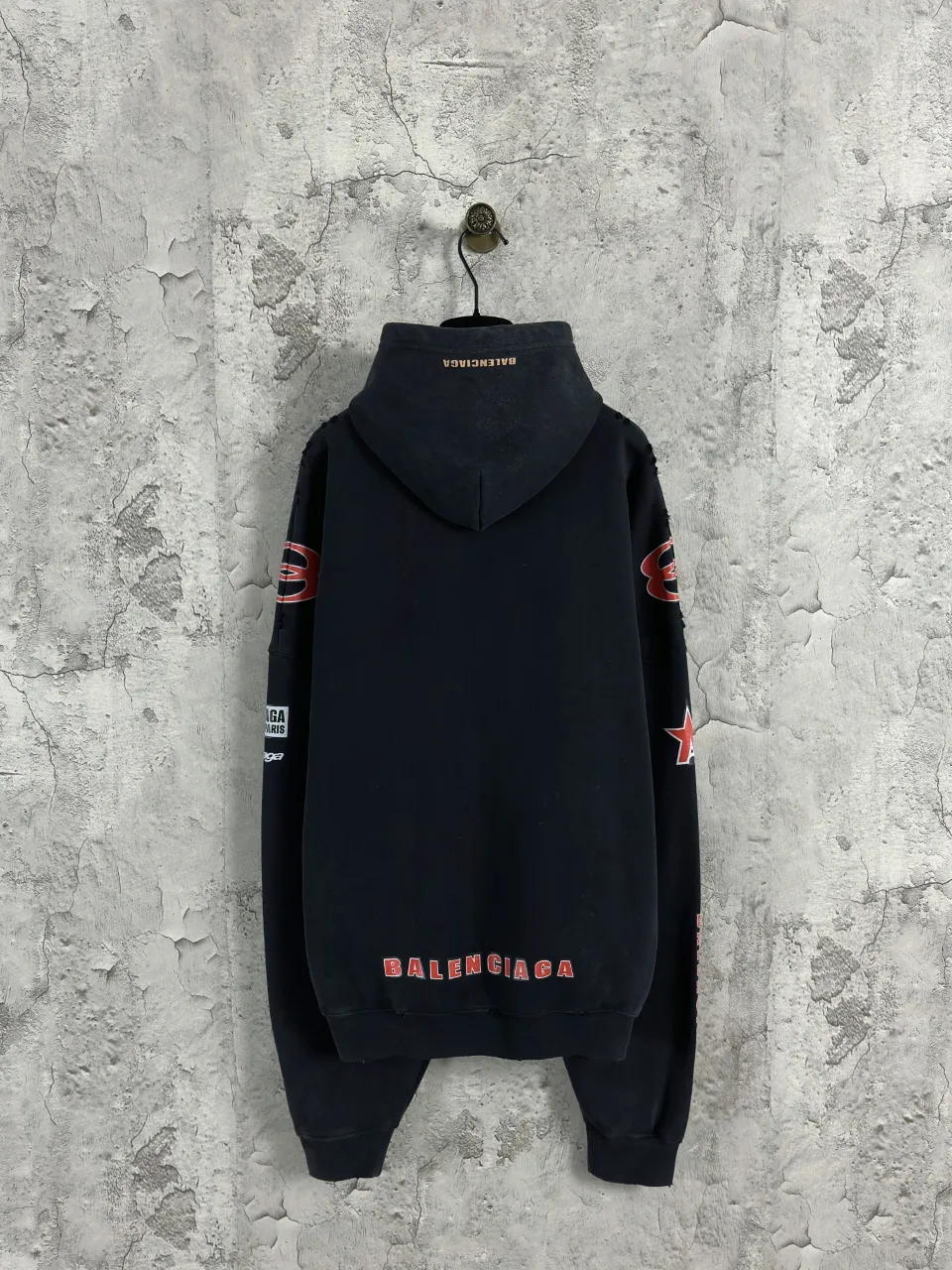 Balenciaga x 💰P220 ：Black Size:xs-l